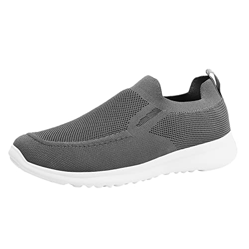 Mesh Atmungsaktive Trekkingschuhe Mit Erhöhungen Breathable Leichtgewichts Sportschuhe Einfarbig Penny Schuhe Bequemer Freizeitschuhe Halbschuhe Running Workout Sommerschuhe von Generic