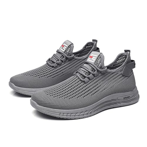 Mesh Atmungsaktive Trekkingschuhe Mit Erhöhungen Walkingschuhe Leichtgewichts Atmungsaktives Einfarbig Penny Schuhe Freizeitschuhe Schlupfschuhe Halbschuhe Klassische Driving Penny Schuhe von Generic