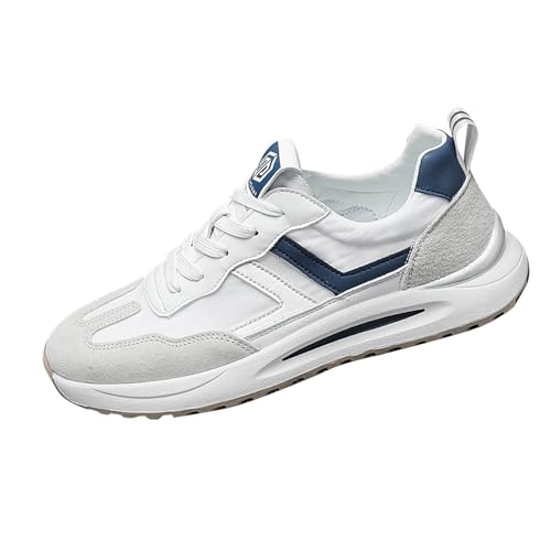 Mesh Atmungsaktive Trekkingschuhe Mit Erhöhungen Walkingschuhe Non-Slip Größer Machen Sportschuhe Weiche Sohle rutschfeste Bequeme Halbschuhe Klassische Driving Penny Schuhe von Generic