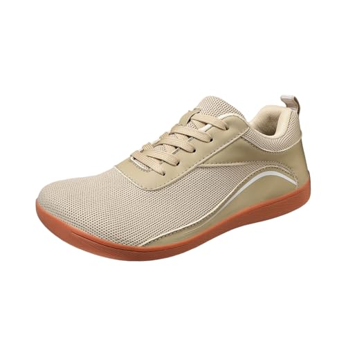 Mesh Sneaker Herren, Laufschuhe Herren Running, Turnschuhe Mit Luftpolster Straßenschuhe Halbschuhe Mit Schnürsenkel Atmungsaktiv Joggingschuhe rutschfeste Herrenschuhe Freizeit Wanderschuhe von Generic