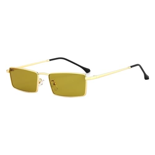 Metall Kleine Rahmen Männer Und Frauen Sonnenbrille Outdoor Urlaub Fahrer Sport(Green) von Generic