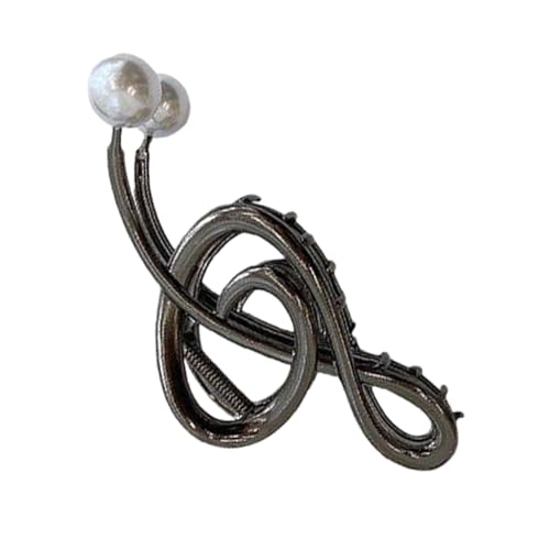 Metallhaarclips - Musical Note Design, Nicht -Slip -Haarnadel -Set | Fancy Claw Clip für Frauen Girls, starkes Hold -Accessoire für das Styling von Haaren, Musikthema -Pin für lässige tägliche Verwend von Generic