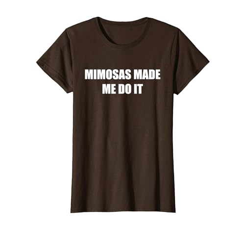 Mimosen haben Mich dazu gebracht T-Shirt, Damen, Braun, XS Mimosen haben Mich dazu gebracht T-Shirt, Damen, Braun, XS von Generic