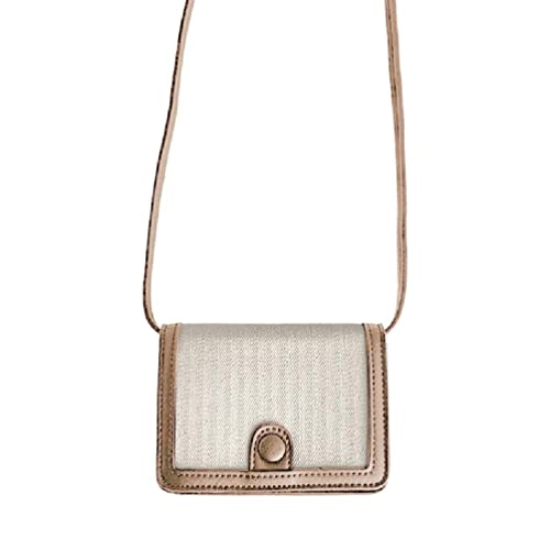 Mini-Kosmetiktasche Make-up-Tasche Tasche Taschen Umhängetaschen Damen Umhängetasche Umhängetasche Tasche, Apricot von Generic