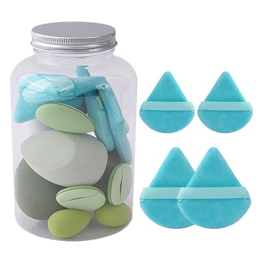 Mini-Make-up-Schwämme – Beauty-Benderr-Kosmetikwerkzeug | Langanhaltender Puder, Nass- und Trocken-Mischer, Präzisions-Applikator für Concealer und Grundierung für Frauen von Generic