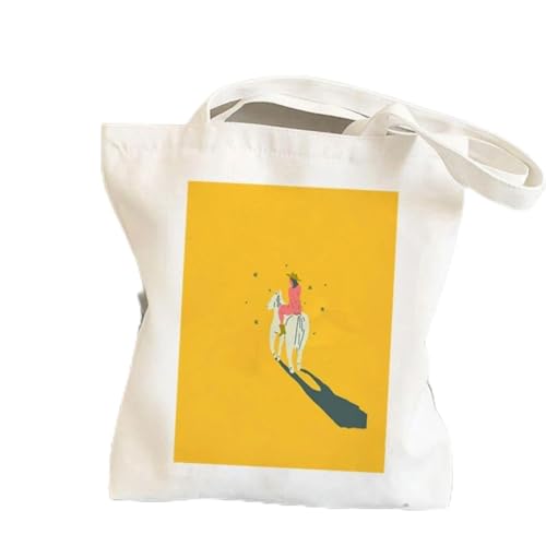 Mitski Damen Einkaufstasche Vintage Kawaii Tasche Harajuku Shopping Canvas Einkaufstasche Mädchen Handtasche Handtasche Handtasche (7 M) von Generic