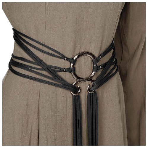 Mittelalter Accessoire Troll Cross Belt Seil Gürtel Wikinger Gürtel Bindegürtel für Damen Herren von Generic