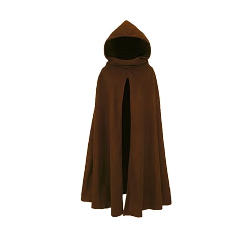 Mittelalter Herbst Winter Maxi Lose Umhang Mit Kapuze Für Damen Herren - Zauberer Kostüm Kleidung Erwachsene - Mantel Für Halloween Weihnachten Karneval - Proumhang Sale Angebote Mittelalter Herbst Winter Maxi Lose Umhang Mit Kapuze Für Damen Herren - Zauberer Kostüm Kleidung Erwachsene - Mantel Für Halloween Weihnachten Karneval - Proumhang Sale Angebote von Generic