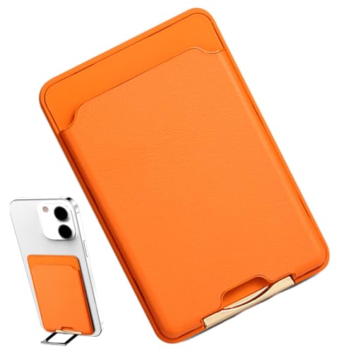 Mobilfunkkartenhalter, Mobiltelefon-Brieftaschen-Aufkleber-Kartenhalter speichert Nicht nur Karten, sondern auch als Telefonständer-Leichtes -Telefontasche Multifunktion | Mobilfunkbalken -Bri von Generic