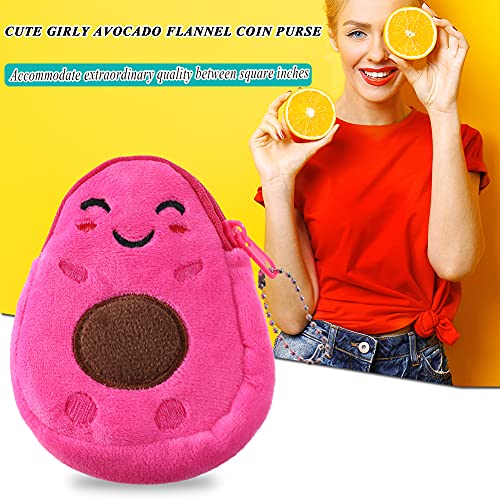 Mode Frauen Avocado Form Schöne Geldbörse Hängen Anhänger Casual Damen Mädchen Nette Kleine Brieftasche von Generic