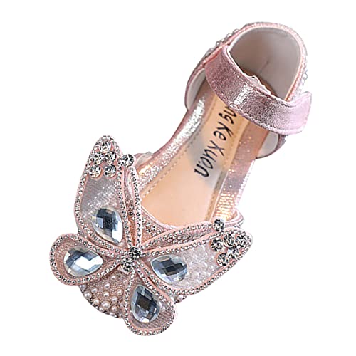 Mode Frühjahr Sommer Sandalen Kleid Tanzshow Prinzessin Schuhe Perle Strass Mesh Big Bow Kinder 37 von Generic