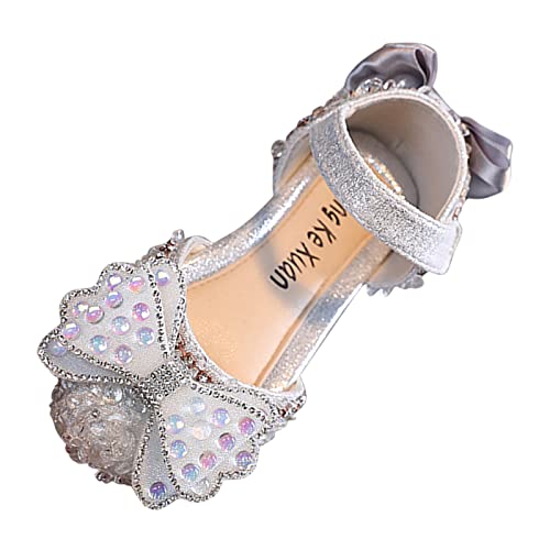 Mode Frühjahr Sommer Sandalen Partykleid Tanzshow Prinzessin Schuhe Strass Schleife Kristallband Hakenschlaufe Kinderschuhe Jungen von Generic