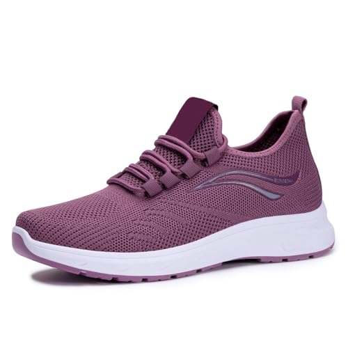 Mode Orthopedic Walking Shoes Mesh Atmungsaktiv Freizeitschuhe Freizeitsport-Laufschuhe Hatme OrthopäDische Wanderschuhe Und Bequem Kleine Frische Sneakers Für Damen 2025 Schuhe von Generic