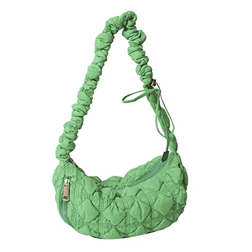 Mode Plissee Cloud Nylon Tragetaschen Frauen Damen Handtaschen Lässige Verstellbare Träger Messenger Bags von Generic