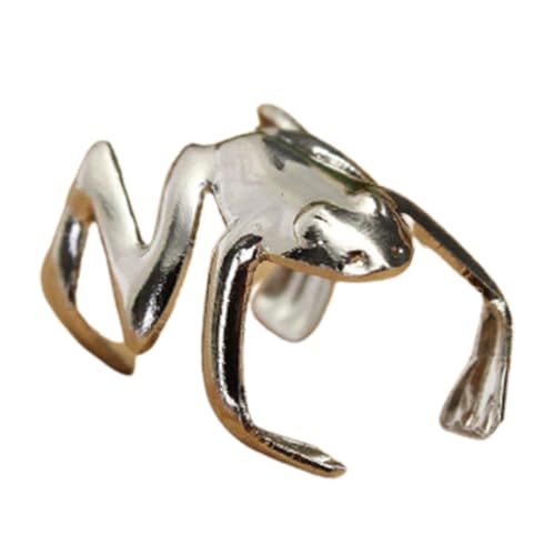 Mode Punk Silber Ohr Cuff Legierung Springen Frosch Ohr Clip Ohrclip Manschette Mode Punk Silber Ohr Cuff Legierung Springen Frosch Ohr Clip Ohrclip Manschette von Generic