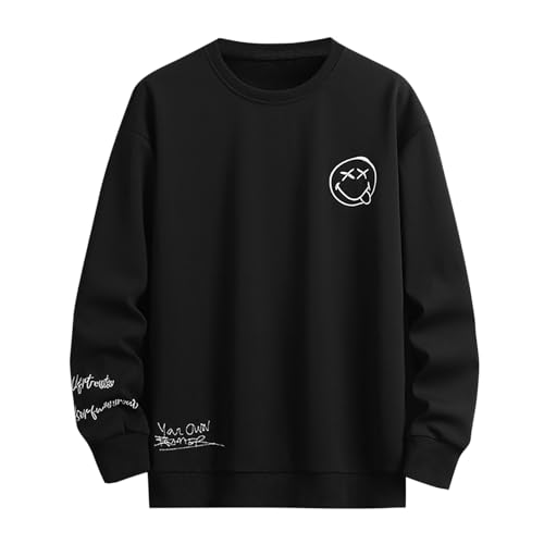 Moderne Poloshirts Herren Original Norweger Strickjacke Herren Oversized Sweatshirt Herren Outdoor Strickjacke FüR Herren Thermo Fleece Pullover Herren Kapuzenpullover Herren Mit Fell Polo Hoodie von Generic