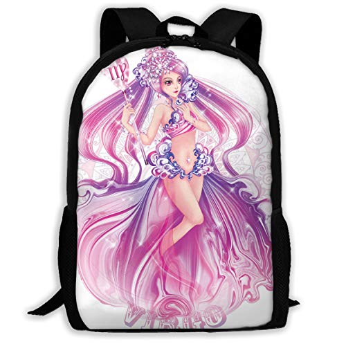 Moderner Tasche Jungfrau Wanderrucksack Unisex Laptoptasche Für Camping, Job, Freizeit, 42X32X14Cm von Generic