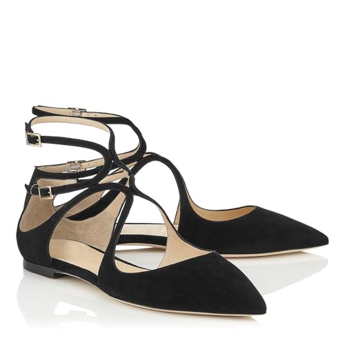 Modische Ballerinas mit Gekreuzten Riemen für Damen, Sexy Spitze Zehenpartie Knöchelriemen Chaussure Danse Bequem Elegante Abendschuhe für Abschlussball Hochzeit Party Mary Janes,Rosa,43 EU Modische Ballerinas mit Gekreuzten Riemen für Damen, Sexy Spitze Zehenpartie Knöchelriemen Chaussure Danse Bequem Elegante Abendschuhe für Abschlussball Hochzeit Party Mary Janes,Rosa,43 EU von Generic