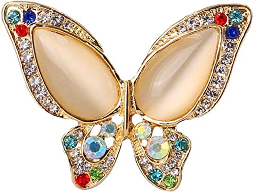 Modische Brosche mit Katzenauge, Schal, für Frauen, Mädchen, Studenten von Generic