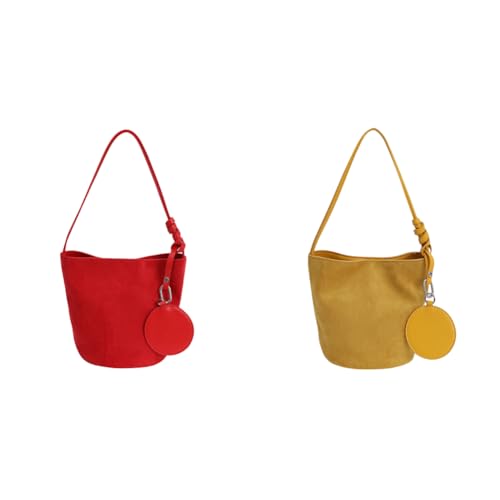 Modische Damen Schultertasche mit Griff Große Kapazität Slouchy Satchel for Damen Alltag und Reisen von Generic