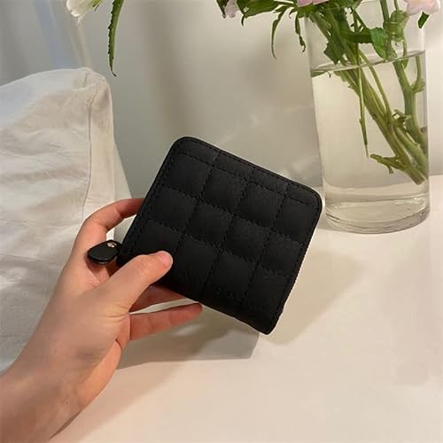 Modische Geldbörse mit Reißverschluss, 8 Kartenfächern und Großem Fassungsvermögen, Hochwertiges PU-Ledermaterial, Tolles für Frauen, Leicht zu Tragen für zu Hause oder auf von Generic