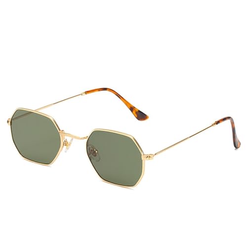 Modische Polarisierte Sonnenbrille Mit Metallrahmen For Herren Und Damen For Autofahren Im Freien, For Strandurlaube, For Fotografieren Und Einkaufen(Green) von Generic