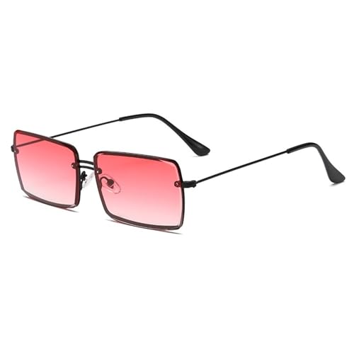 Modische Sonnenbrille Mit Quadratischem Rahmen Und UV400-Schutz For Männer Und Frauen, Polarisierte Sonnenbrille For Den Außenbereich, For Autofahren, Sport Und Pendeln(Pink) von Generic