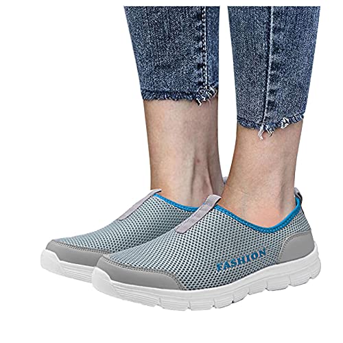 Mokassins Herren Turnschuhe Mesh Atmungsaktiv Freizeitschuhe Turnschuhe Sportschuhe Halbschuhe rutschfeste Atmungsaktiv Joggingschuhe Unisex Walkingschuhe von Generic