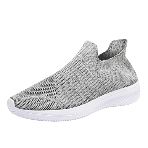 Mokassins Herren Turnschuhe Slip On Leichtgewichts Slip On rutschfest Halbschuhe Orthopädische Atmungsaktiv Joggingschuhe Joggingschuhe Driving Penny Schuhe von Generic