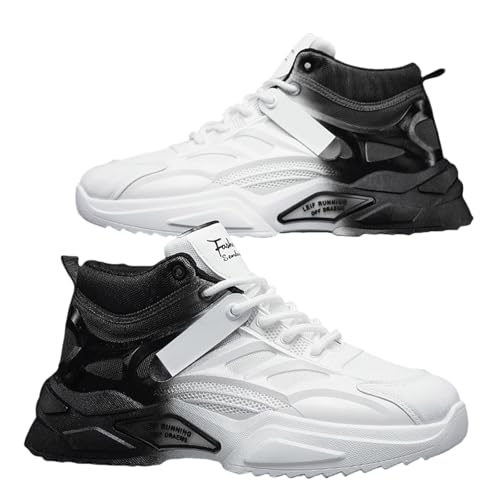 Mokassins Herren Unisex Sportschuhe rutschfeste Leichtgewichts Sportschuhe Invisible Height Increased Bootsschuhe Halbschuhe Fitnessschuhe Bequeme Sneaker Outdoor Running Workout Driving Penny Schuhe von Generic