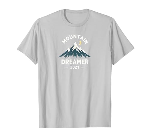 Mountain Dreamer 2021 Abenteuerliche Sternennacht T-Shirt, Herren, Silber, M Mountain Dreamer 2021 Abenteuerliche Sternennacht T-Shirt, Herren, Silber, M von Generic