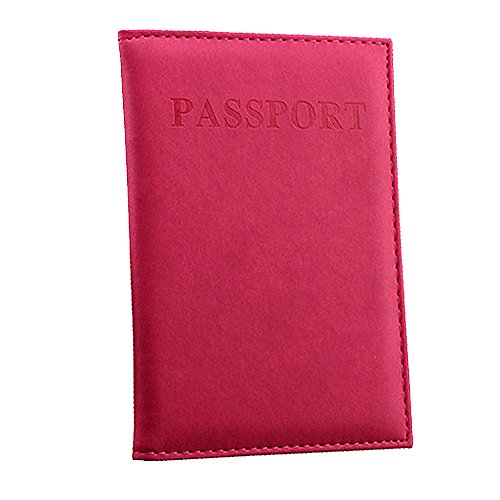 Mülltrennung Taschen Set Reisepass Protektor Dedizierte Reisen schön ID-Card Organisator Tasche für Abdeckung Weste Mit Taschen Kinder 128 (Hot Pink, One Size) von Generic