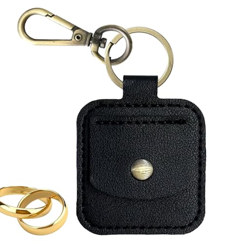 Münzgrundbeutel, PU Leder -Münzgeldbeutel | PU Lederschmuck Travel Hocke für Fitnessstudio,Slim Halsketten Case Coin Organizer Geldbörse für Frauen, Erwachsene, alle Altersgruppen von Generic