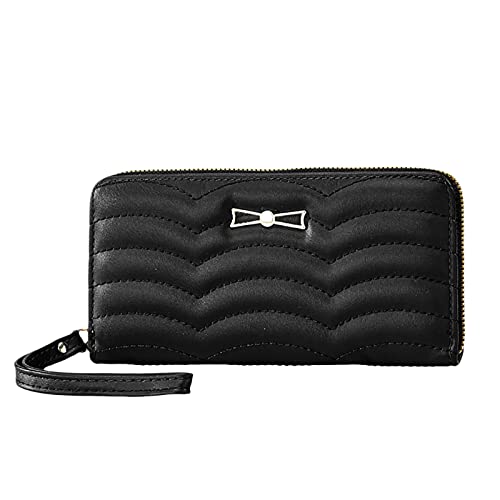 Multi Kartensteckplatz große Kapazität Brieftasche,Retro Mode Vintage Business PU Geldbörse Frühling Trend Multifunktionale Brieftasche Einfache Mehrere Kartenfächer Clutch Bag von Generic