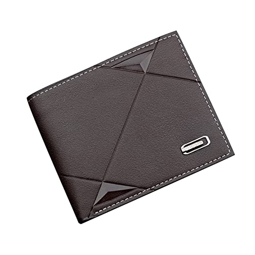 Multi Kartensteckplatz große Kapazität Brieftasche,Retro Mode Vintage Business PU Geldbörse Modische Mehrere Kartenfächer Brieftasche Open Purse Multiple Card Slots Clutch Bag von Generic