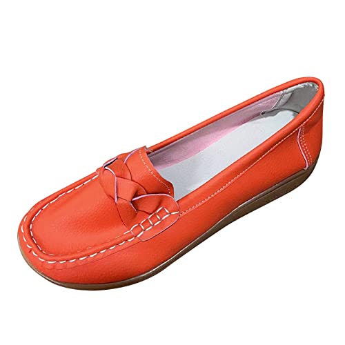 Multicolor Lederschuhe weiche Sohle Pumpe Flache Freizeitschuhe Schwarze Schuhe Damen Mit Absatz Offen von Generic