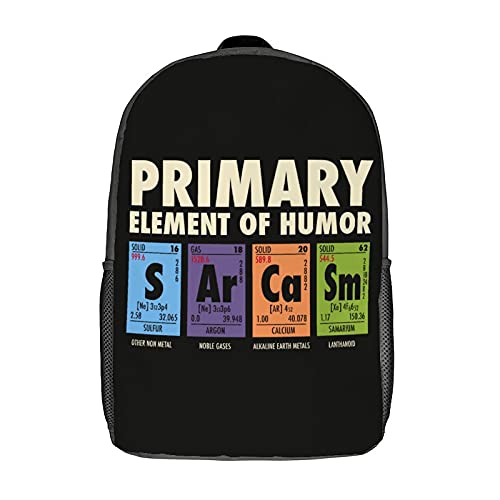 Multifunktion Wanderrucksack Sarkasmus - Grundbegriff des Humors Lustig Rucksack Lässiger Laptoptasche Für Geschenk, Freizeit, Camping, 42X32X14Cm von Generic