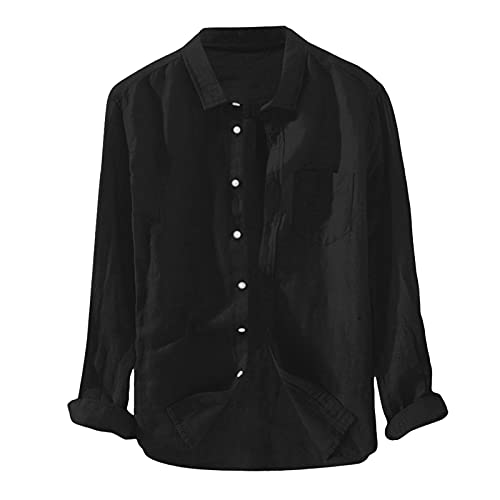 Musselin Hemd Herren Große Größe Sommerhemd Herren Leinenhemd Langarm Herren Hemd Weiß Leinenhemd Langarm Leinenshirt Freizeithemd Businesshemd Sommer Casual Regular Fit Shirt Leinen Set Musselin Hemd Herren Große Größe Sommerhemd Herren Leinenhemd Langarm Herren Hemd Weiß Leinenhemd Langarm Leinenshirt Freizeithemd Businesshemd Sommer Casual Regular Fit Shirt Leinen Set von Generic