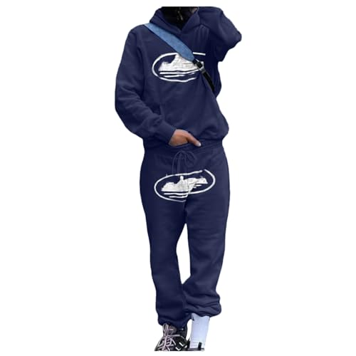 NOFS Jogginganzug Streetwear Tracksuit für Herren Buchstaben Drucklose Hoodies und Jogginghosen Y2K Männer Hip Hop Hose Trainingsanzüge Pullover Lässig Hausanzug Oberteile und Sporthosen Set NOFS Jogginganzug Streetwear Tracksuit für Herren Buchstaben Drucklose Hoodies und Jogginghosen Y2K Männer Hip Hop Hose Trainingsanzüge Pullover Lässig Hausanzug Oberteile und Sporthosen Set von Generic