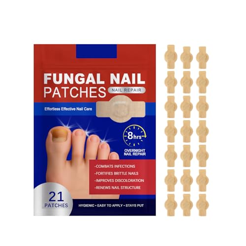 Nagel-Patches - Nagelpflaster,Zehennagel Patch,Spaltnagelreparatur Stärkende Nägel,für Beschädigte Nägel und Erscheinungsbild Verfärbter Nägel (A) von Generic