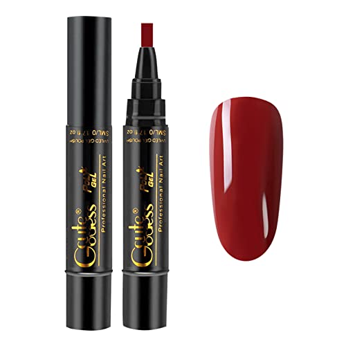 Nagel Stempel Nagellack 36 ColorsColors Step Nail Gel Pen Nail Arts Pencil Nails Gel Oil No Und Topcoat Erforderlich Für Weibliche Mädchen 5ml Nagelmodellage Schablonen (F, One Size) von Generic