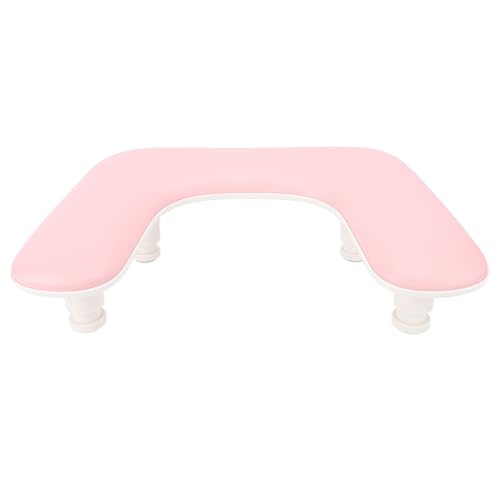 Nagelarm Ruhestand, U -förmige Maniküre HAND Ruhkissen Kissen, Höhenanpassungsnagelarm REST STILL HAND REST Kissen für Acrylnagel Salon (Rosenate) von Generic