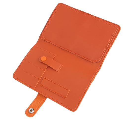 Nagelbohrer-Organizer-Tasche, Tragbare PU-Nagelbohrer-Aufbewahrungstasche für den Salon (ORANGE) von Generic