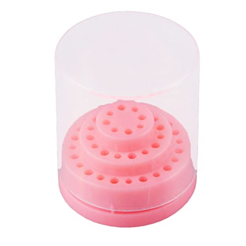 Nagelbohrerbits Halter Acryl -Nagel -Bohrer -Ständer Displayer Organizer Behälter 48 Löcher Manikürewerkzeuge Aufbewahrungsbox mit Acrylabdeckung Rose Nagelbohrerbits Halter Acryl -Nagel -Bohrer -Ständer Displayer Organizer Behälter 48 Löcher Manikürewerkzeuge Aufbewahrungsbox mit Acrylabdeckung Rose von Generic