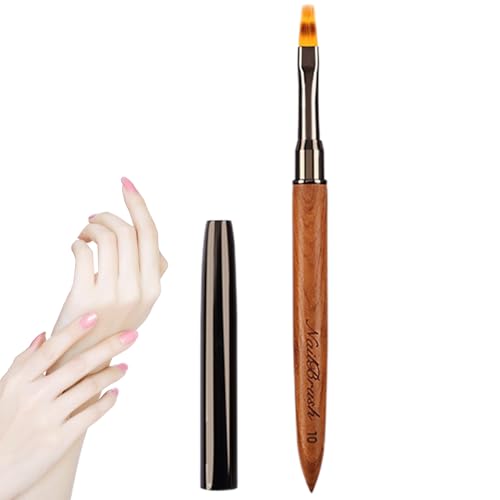 Nageldesign-Pinsel, Detail-Nagelkunstpinsel,Nageldesign-Malpinsel | Nagellackpinsel aus Sandelholz für dünne Details, feine Zeichnungen, lange Linien, für den Heimgebrauch und den professionellen Nage von Generic