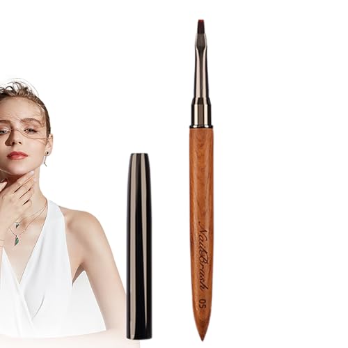 Nagellackpinsel, Pinsel | Nageldesign-Malpinsel,Sandelholz-Nageldesign-Pinsel für den Heimgebrauch und den professionellen Nagelstudio, dünne Details, feine Zeichnung von Generic