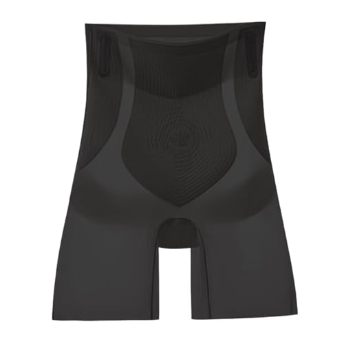 Nahtlose Bauch-Lifting-Hose aus Eisseide mit hoher Taille, stark Formende, atmungsaktive Unterhose nach der Geburt(02,M) von Generic