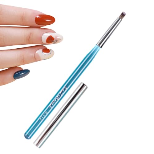 Nail Liner Pinsel – Linerpinsel Nagel geschnitzte Bürste | Fingernagelbürste Nagelreinigungsbürste Professionelle Nagel Detail Pinsel Gel Polish Tools von Generic