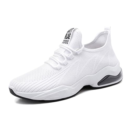 Neu 2025 Laufen Schuhe Herren - Weiche Sohle Sneaker Herren mit Dämpfung Casual Luftig Sportschuhe Einfach Leicht Turnschuhe Atmungsaktiv Laufschuhe rutschfeste Wanderschuhe Sport Shoes for Men von Generic