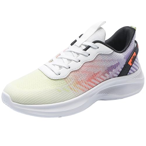 Neu 2025 Schuhe Herren Sport, Stylish Sneaker Herren Mesh, Leicht Atmungsaktiv Sportschuhe Dämpfung Casual Turnschuhe Ultraleicht Laufschuhe Luftig rutschfeste Trekkingschuhe Fitness Shoes for Men von Generic